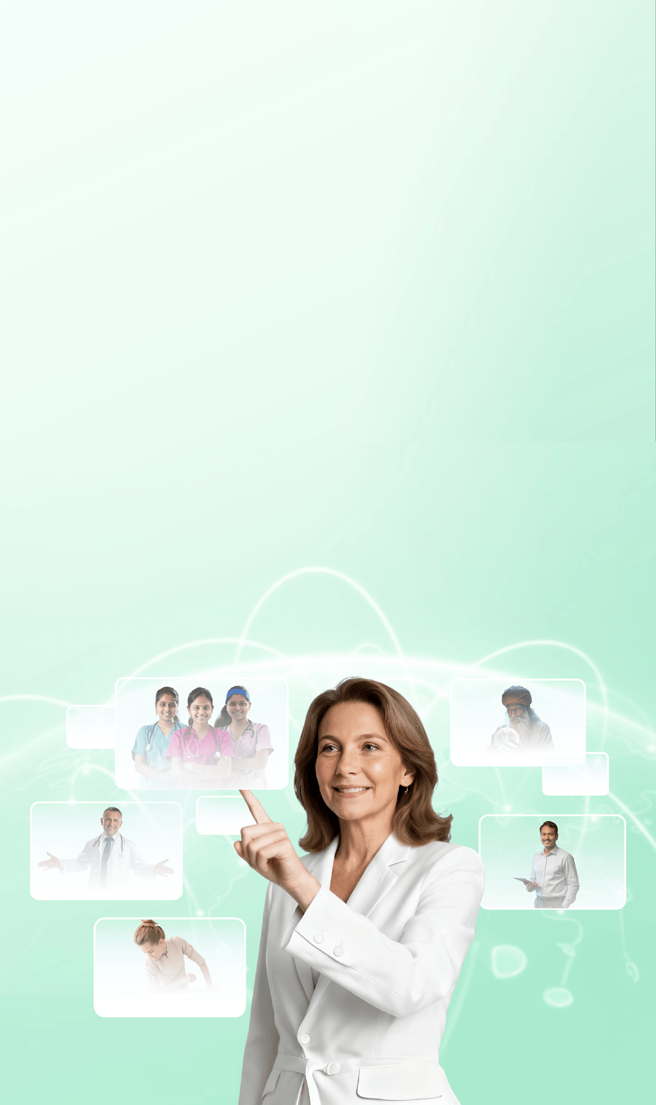 Health Team Background Mobile