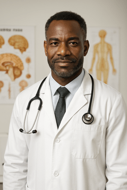 I am Dr. Kwabena Nii Mensah, a Neurologist, currently working at NeuroCare Clinic, Ridge Hospital, Accra, Ghana. With over 15 years of experience in the field of diagnosis and treatment of neurological diseases, I have always considered the care of neurological health for patients as my greatest mission and passion in life. I graduated with a degree in Medicine from the University of Ghana, then completed an advanced training program in Neurology at King's College London (UK) and continued to obtain a PhD in Neuroscience at the University of Cape Town (South Africa). This training has helped me accumulate in-depth knowledge of neurological disorders such as epilepsy, Parkinson's, chronic migraine, sleep disorders, cerebrovascular diseases and neurodegeneration, along with the ability to access modern, evidence-based treatments. I am an introvert, love to listen, meticulous and careful in each case. I believe that each patient is not just a medical record but a whole person – who needs to be understood, accompanied and treated with the utmost respect. Therefore, in every examination, I always take the time to consult thoroughly, clearly explain the disease condition and build a treatment plan suitable for each individual. At my clinic, we provide services such as: Examination and treatment of acute and chronic neurological diseases Assessment of cognition, memory and neuropsychiatric disorders Neurological rehabilitation consultation after stroke or traumatic brain injury EEG, MRI and modern paraclinical means for in-depth diagnosis I am committed to providing professional, accurate and humane medical services, contributing to improving the quality of life for neurological patients in Ghana and the African region. Being able to accompany patients on their recovery journey is the greatest honor in my career.