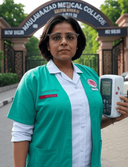 Dr. Priya Kapoor is an accomplished anesthesiologist who has dedicated over a decade to ensuring patient safety during surgery. With her meticulousness and expertise, she is a trusted pillar at Apollo Hospitals Delhi. Dr. Priya Kapoor completed her MBBS from Maulana Azad Medical College, New Delhi, one of the top medical colleges in India, before completing her MD in Anesthesiology at Harvard Medical School, USA. Her strong academic background combined with her practical experience at renowned hospitals like Fortis Memorial Research Institute and Apollo Delhi has helped her develop advanced skills in general anesthesia and airway management. With over 11 years of experience, Dr. Priya is renowned for her ability to handle complex surgeries ranging from cardiac to neurosurgical procedures, ensuring that patients undergo a safe and painless procedure. Dr. Priya’s professional philosophy revolves around “safety first”. She believes that the role of an anesthesiologist is not just to administer anesthesia but also to monitor and protect the patient during the surgery. She regularly attends continuing education courses and international conferences to stay abreast of the latest developments, ensuring that the most advanced methods are applied. Her seriousness and meticulousness are reflected in the way she plans each surgery in detail, from the choice of anesthetics to monitoring vital signs. In her work, Dr. Priya is committed to providing the highest quality of service, always putting the safety and comfort of her patients first. Her career milestones include receiving her FISA certification in 2014 and becoming a senior anesthesiologist at Apollo Delhi in 2019. With her dedication and expertise, Dr. Priya Kapoor is not only a medical professional but also an inspiration to her colleagues and patients in the field of anesthesia.