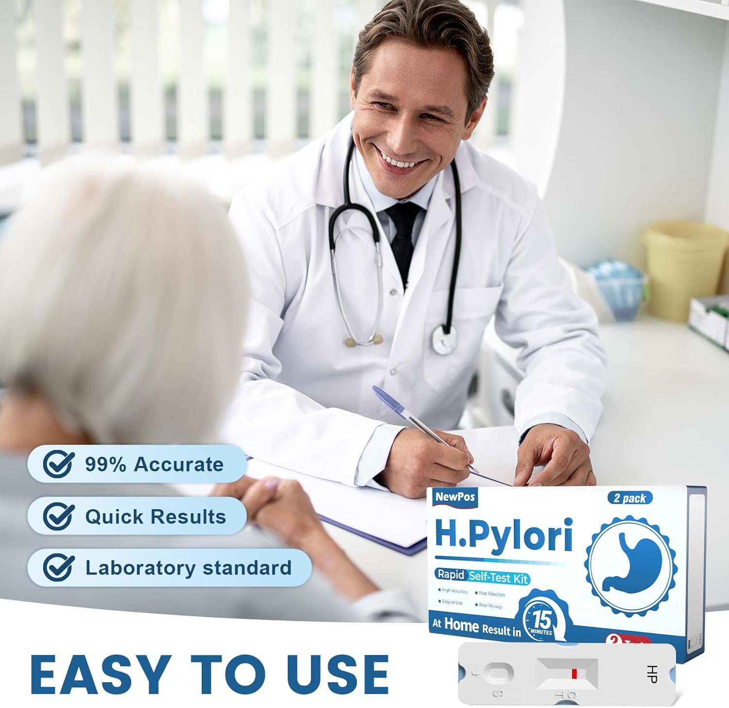Home Helicobacter pylori Breath Test Kit