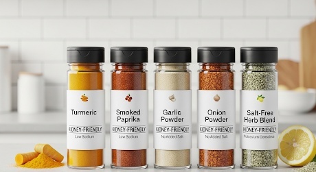 Diet spices for kidney patients