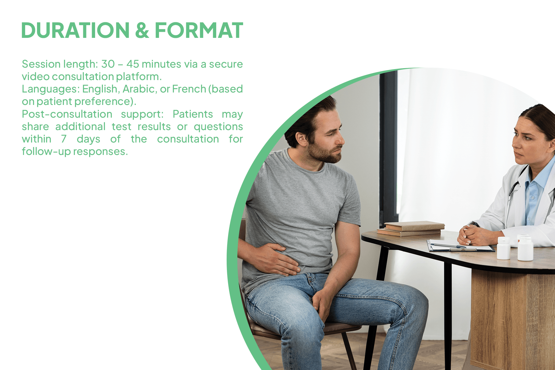 Consultation Service for Chronic Inflammatory Bowel Disease (IBD – Crohn’s & Ulcerative Colitis) 2