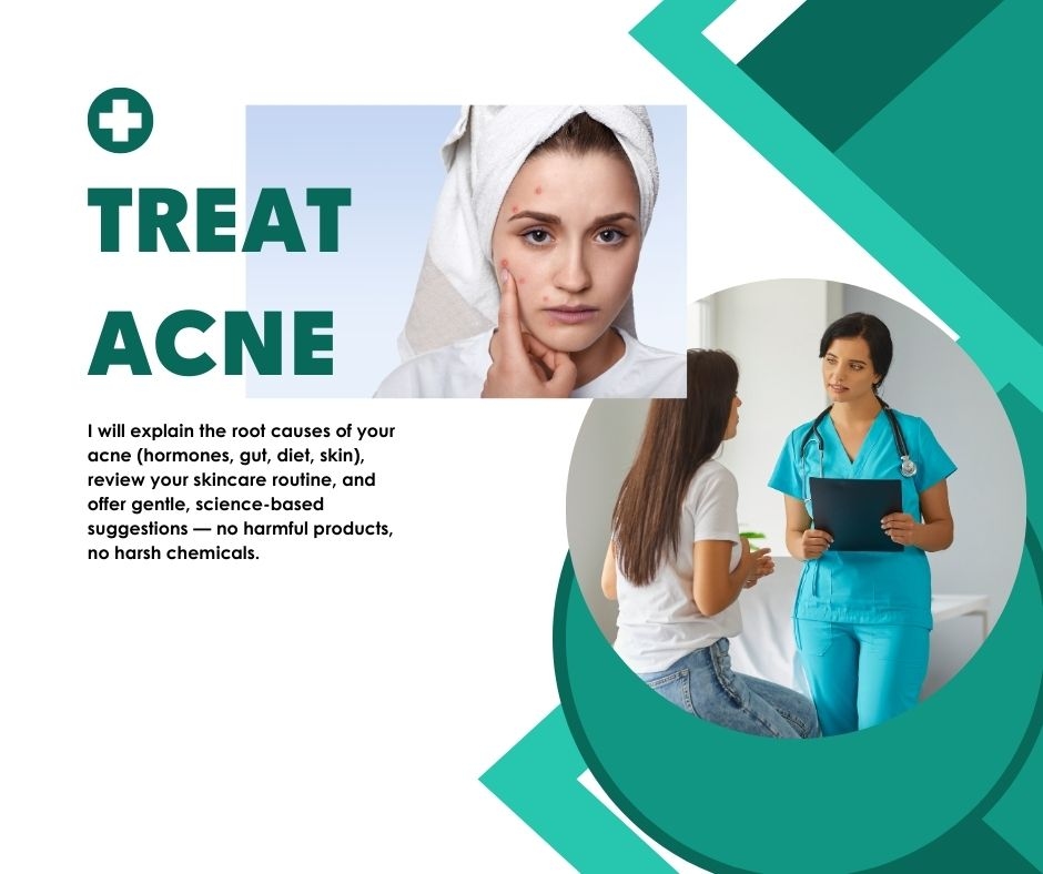 Clear Your Acne Naturally -Science based skincare and hormonal support by medical graduate