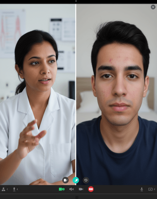 ऑनलाइन मुंहासों की परामर्श और उपचार 2