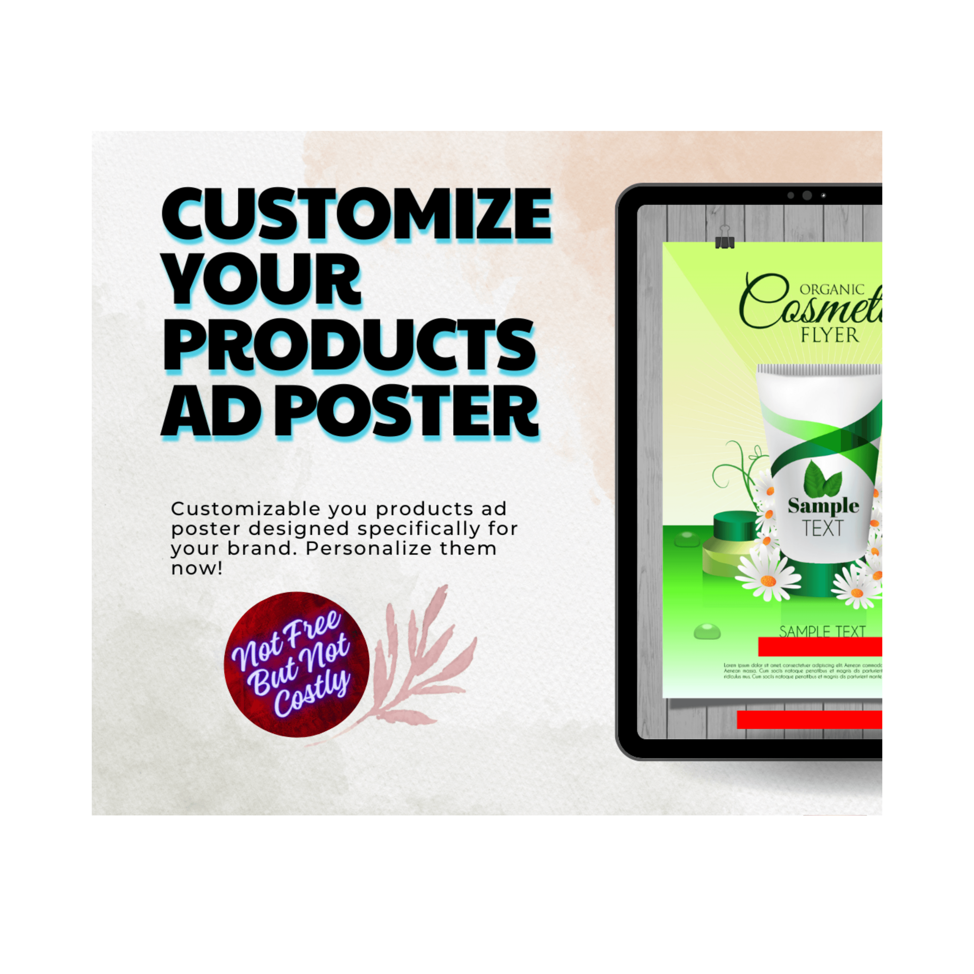  I can make your business digital ad poster for your social media ads 2