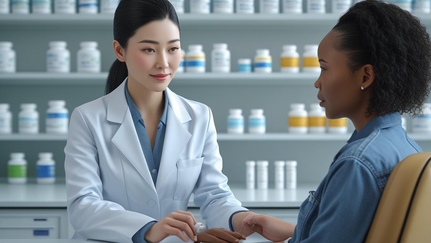 Licensed pharmacist offering online consultations. Get expert advice on meds, interactions, usage, and chronic care. Secure, convenient, and flexible patient support via email or chat. Book now! 3