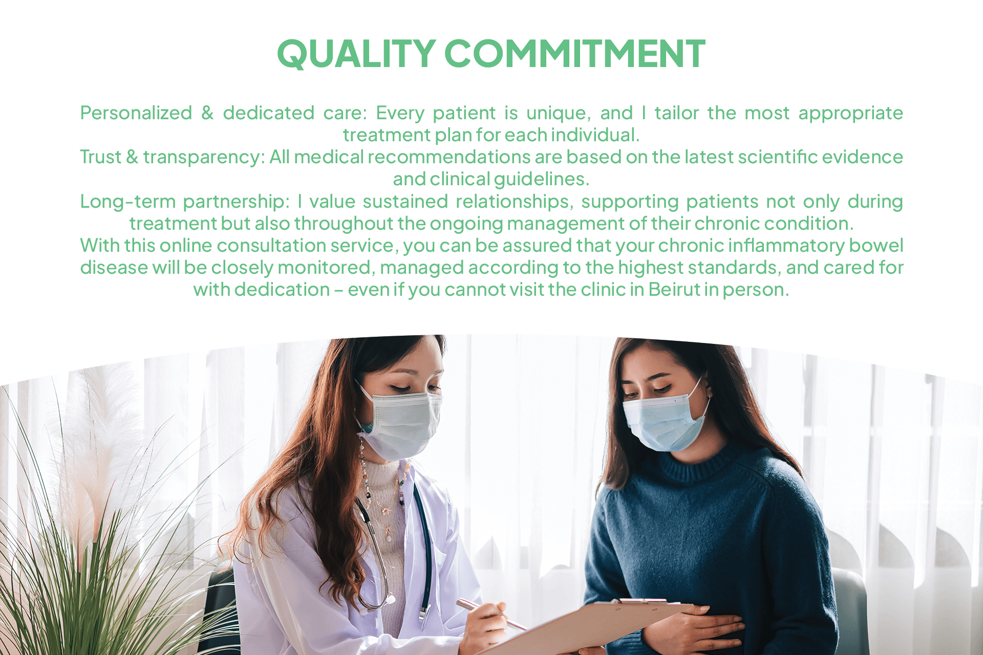 Consultation Service for Chronic Inflammatory Bowel Disease (IBD – Crohn’s & Ulcerative Colitis) 4