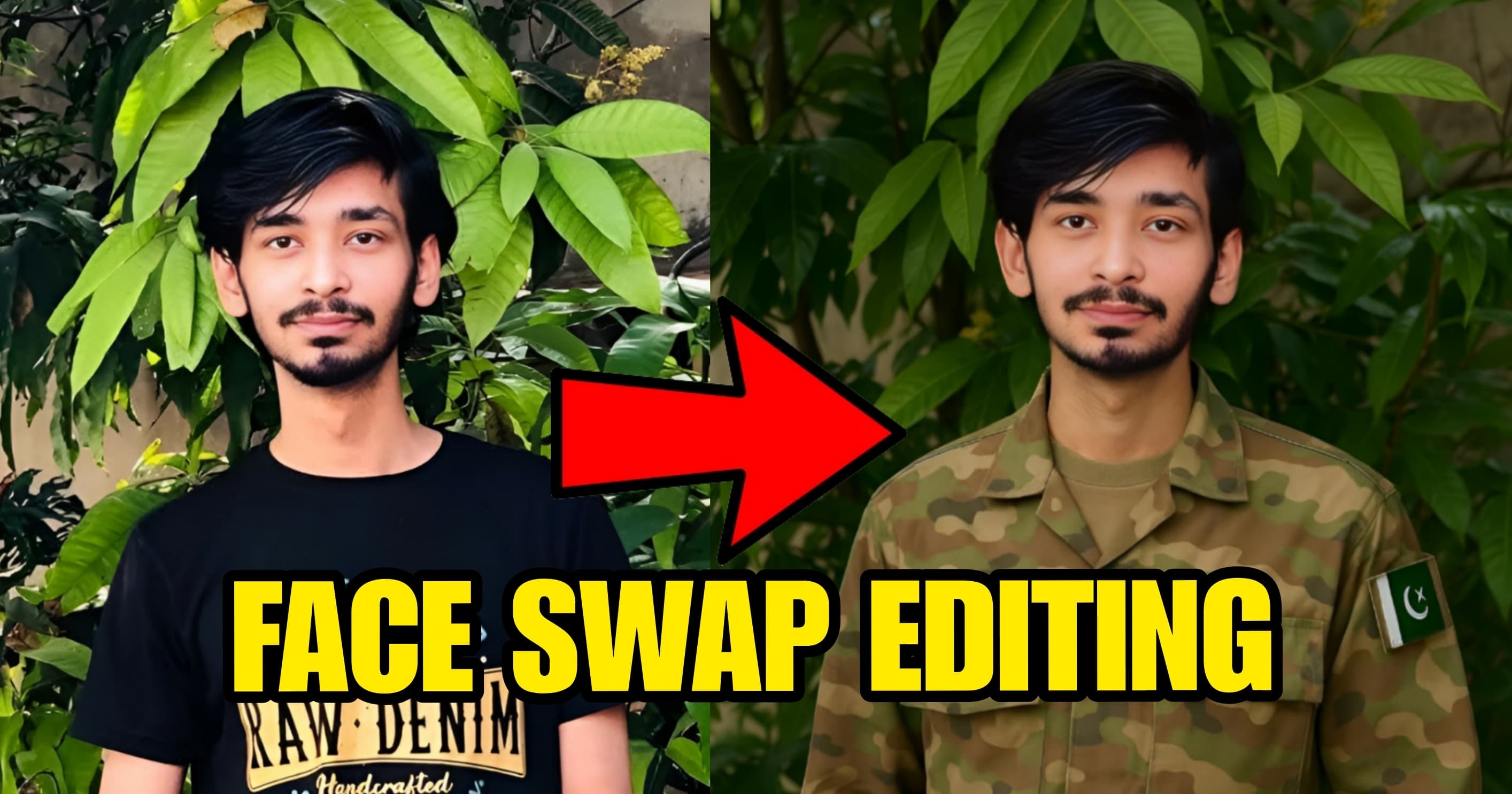 i will do face swap editing