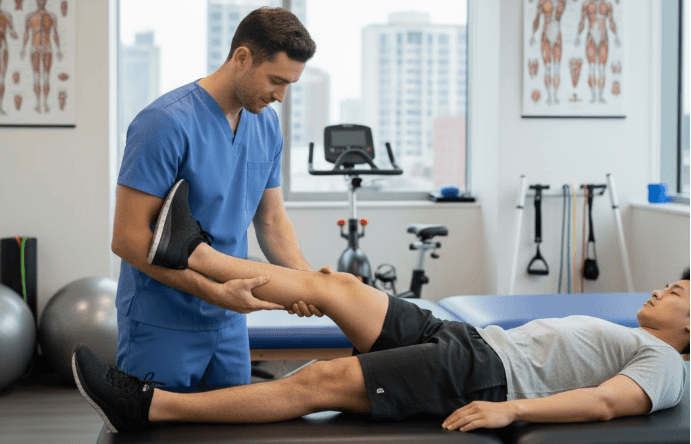 Clinical Evaluation and Combined Rehabilitation at the Clinic