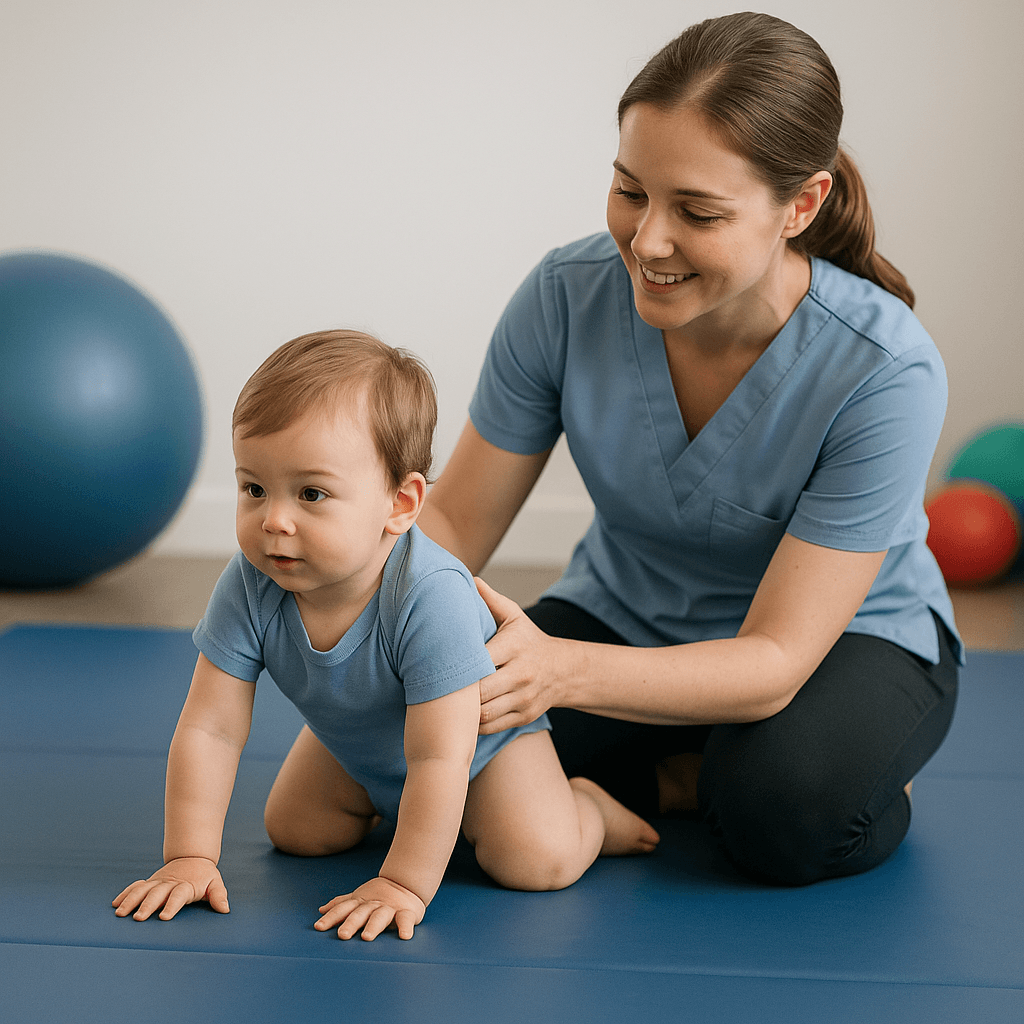 Online consultations of pediatric physiotherapy