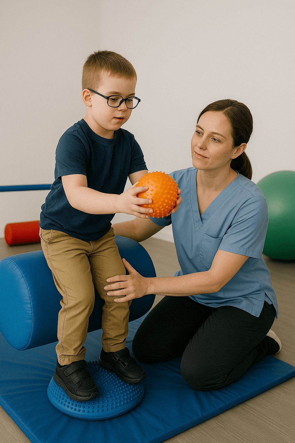 Online consultations of pediatric physiotherapy 2