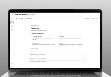 Accomplish more with advanced AI and trusted legal content