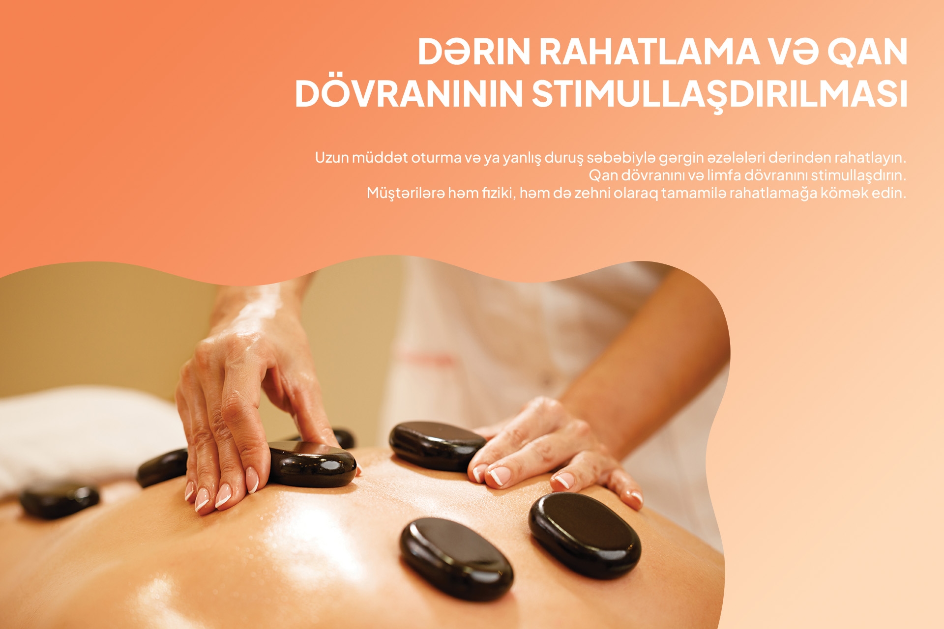 Dərin Qaynar Daş Masajı 2