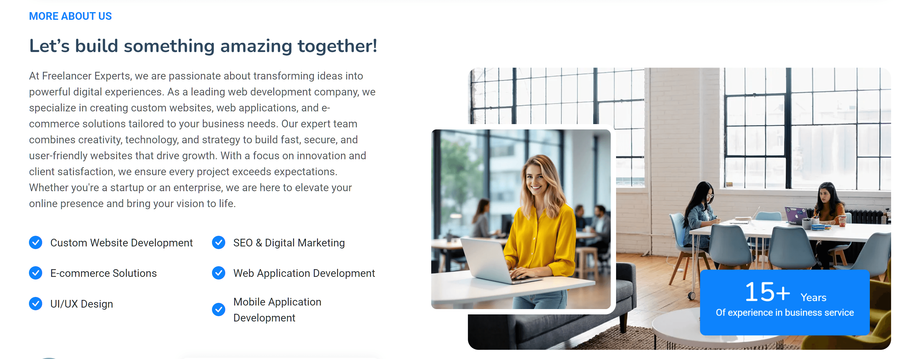 Freelancer‑Experts: Your Full‑Stack Freelancer Team for Web, App, SEO, Content & More 2