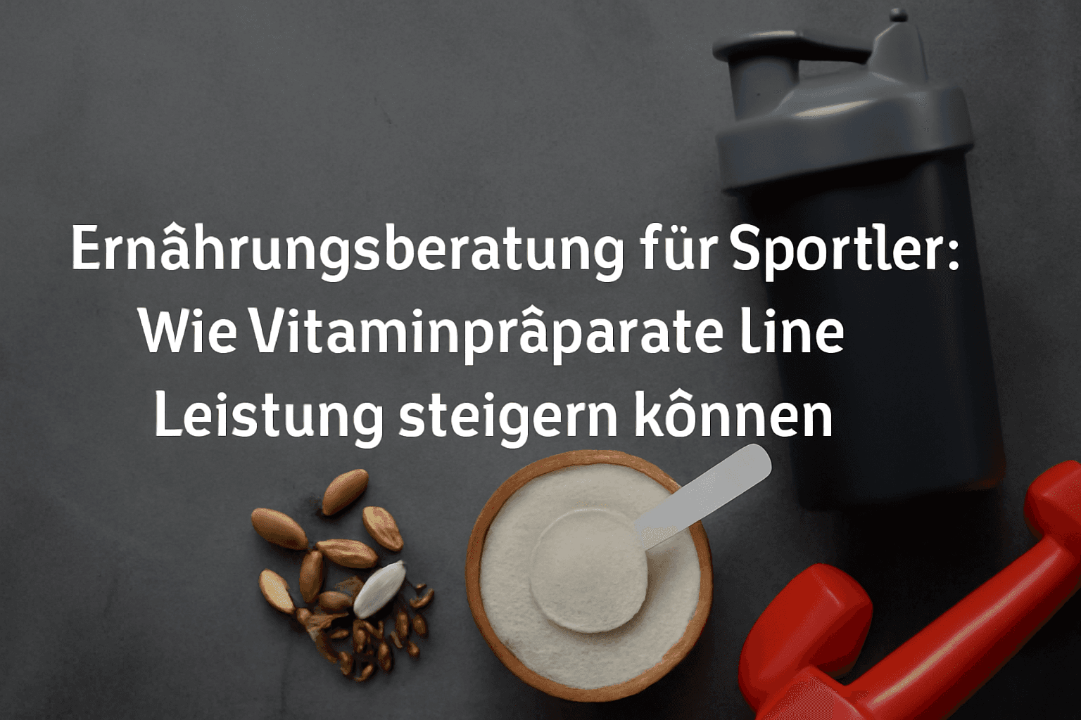 Ernährungsberatung für Sportler: Wie Vitaminpräparate Ihre Leistung steigern können