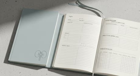 Personal kidney disease tracker or app
