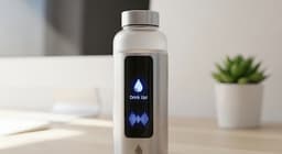 Smart water bottle reminds you to drink water on time 1
