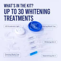 VieBeauti Teeth Whitening Kit with LED Light 3