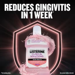 Listerine Clinical  Mouthwash Health Antiseptic 4