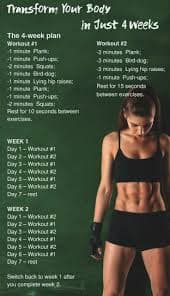 4 Week Body Transformation Challenge 2