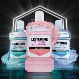 Listerine Clinical  Mouthwash Health Antiseptic 3