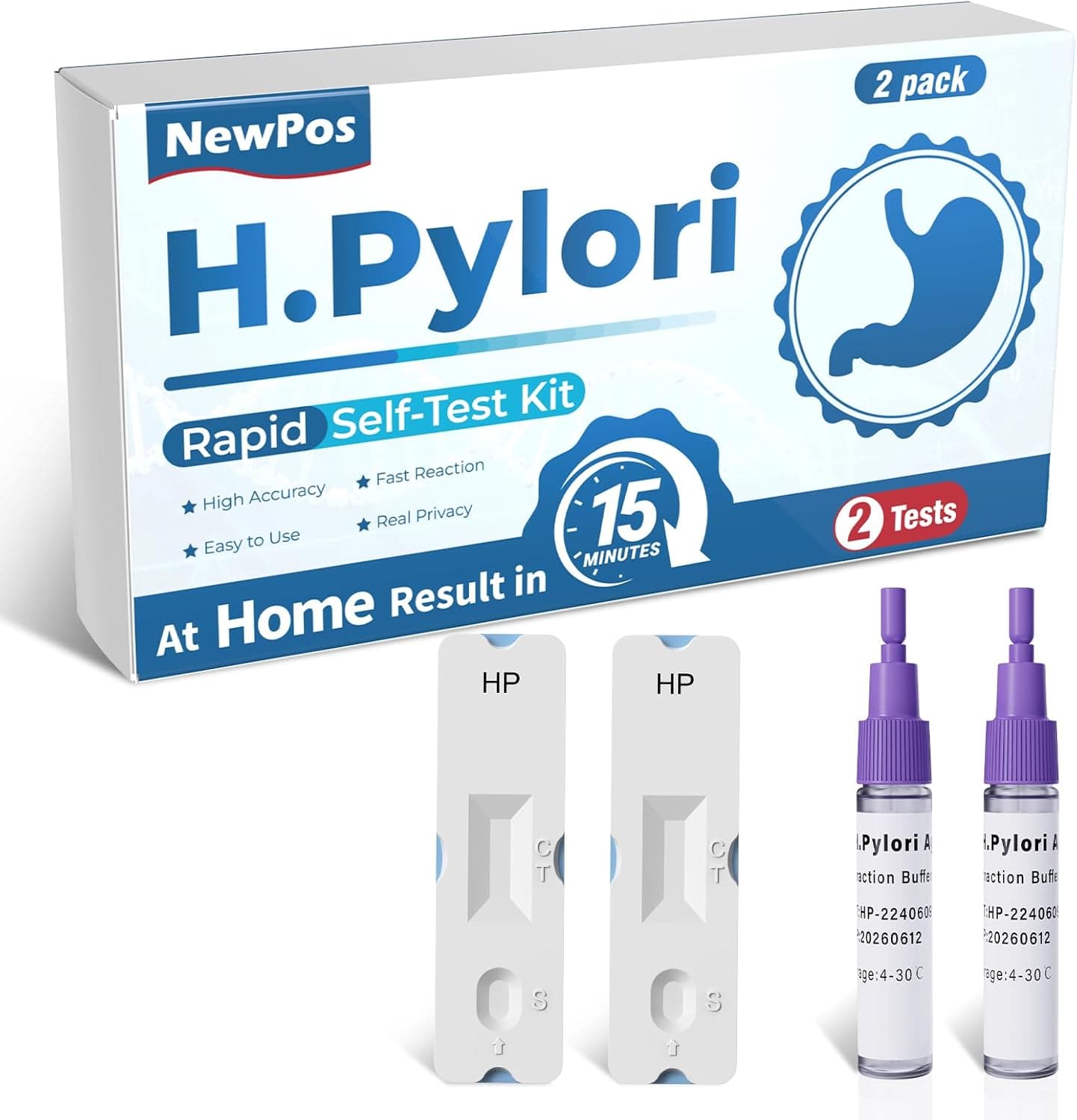 Home Helicobacter pylori Breath Test Kit