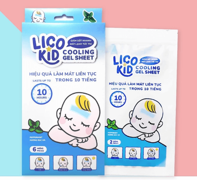 Lico Kid fever-reducing patch
