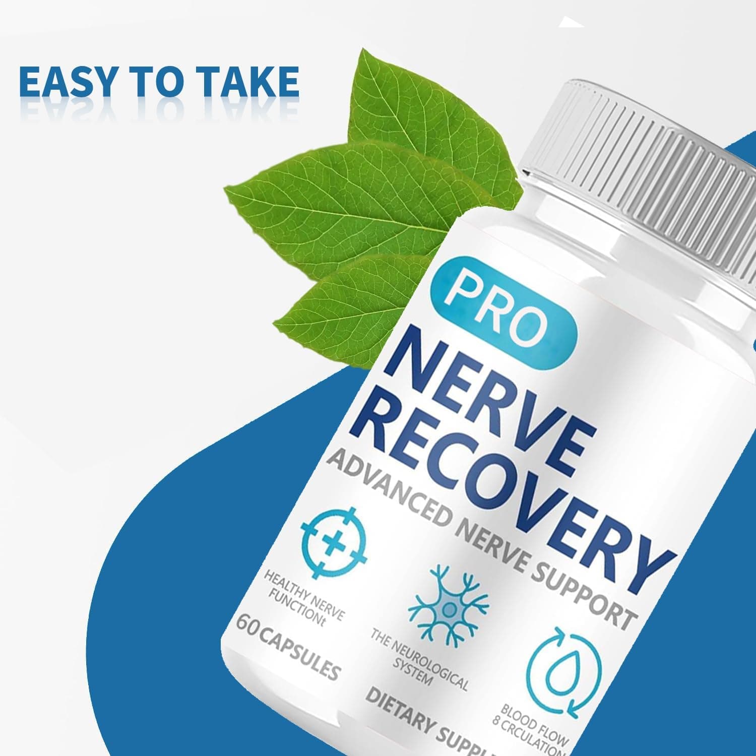 Récupération nerveuse - Soutien pro, Sauveur nerveux, Soutien du système neurologique, Sans OGM - Image 2
