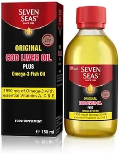 Seven Seas Original Cod Liver Oil 150ml (Pack of 1) thumbnail 2