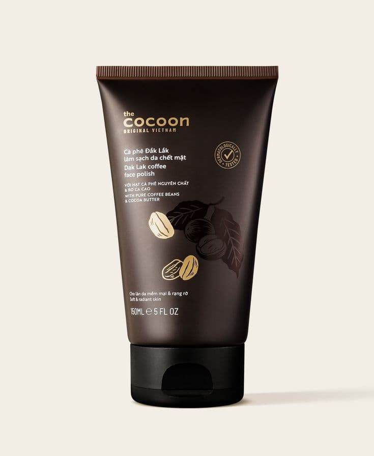Dak Lak Cocoon Coffee Facial Scrub