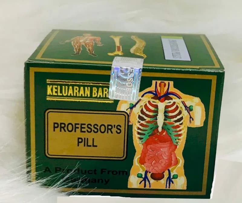 Kotak Sendi Otak Hijau Pil Profesor. Kotak 20 tiub - Image 1