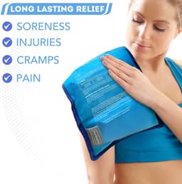 Reusable Gel Ice Pack for Injuries and Pain Relief 5
