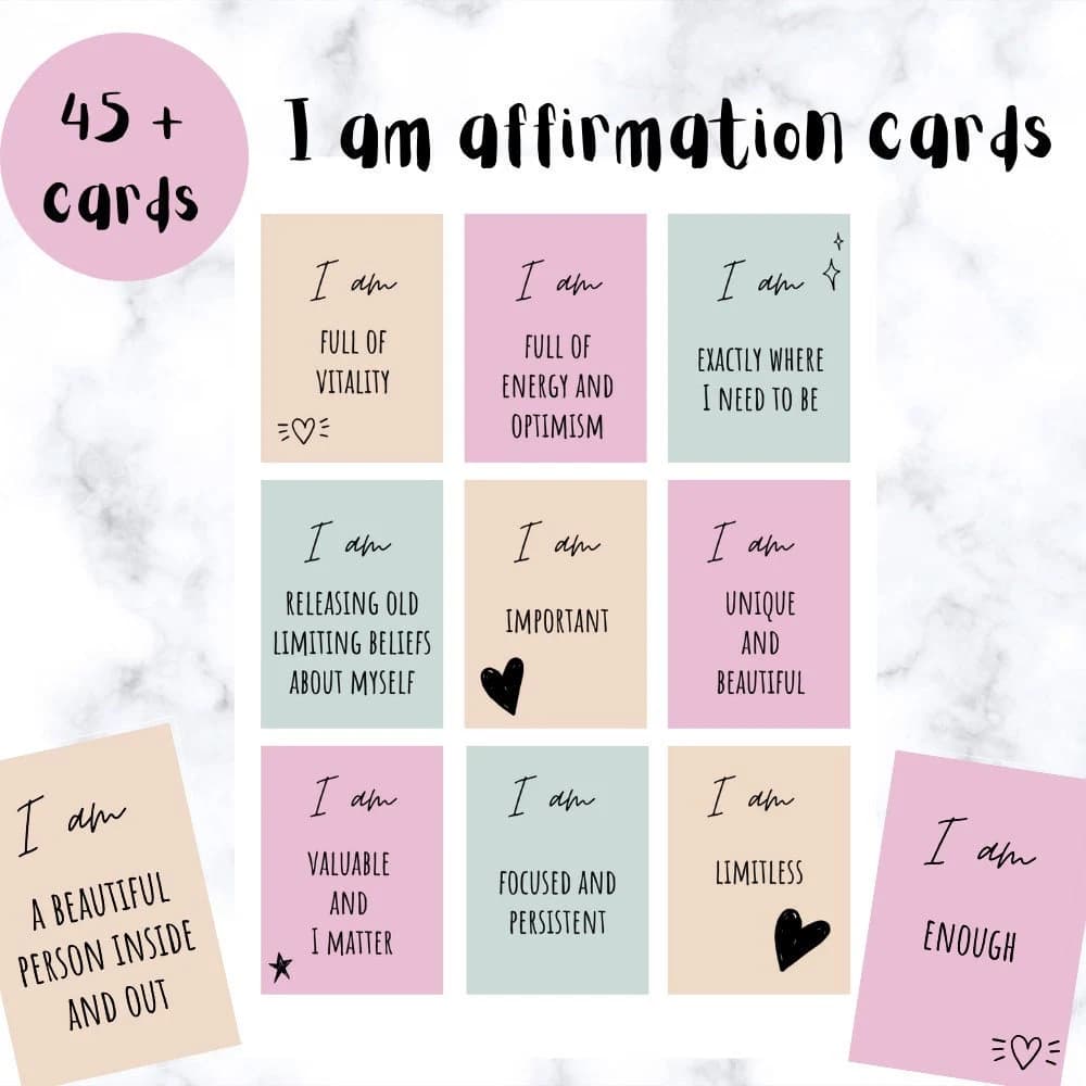 Self-love Cards