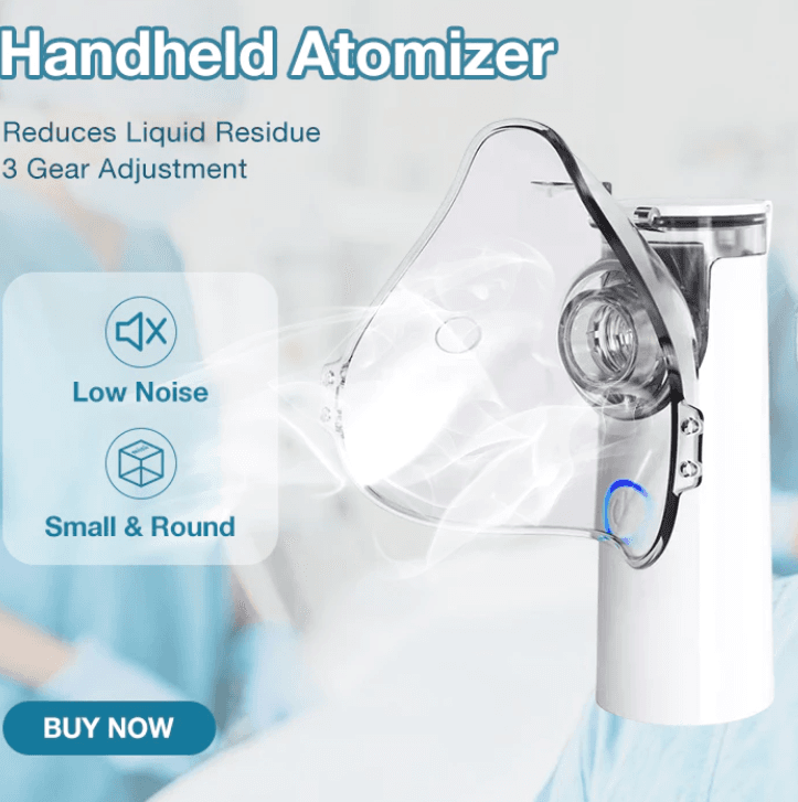 Nasal and throat nebulizer for babies