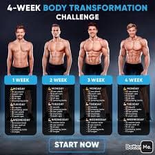 4 Week Body Transformation Challenge 1