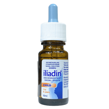 Iliadin Nasal Drops 0.025% thumbnail 1