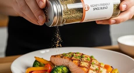 Diet spices for kidney patients