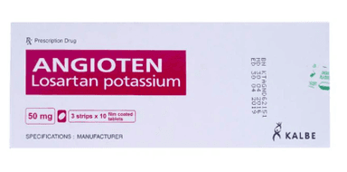 Angioten 50mg Kalbe obat tekanan darah tinggi (3 blister x 10 tablet) thumbnail 1