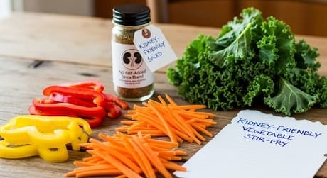 Diet spices for kidney patients