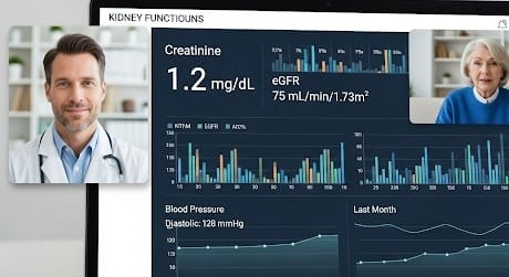In-depth consultation on kidney test results & development of personalized treatment regimen thumbnail 2
