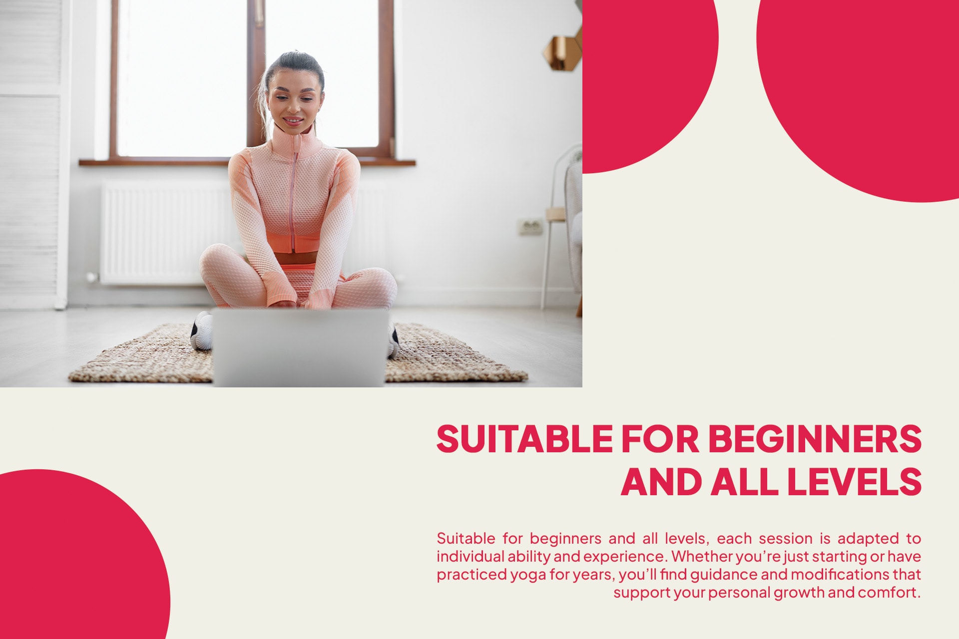 Online Hatha yoga class