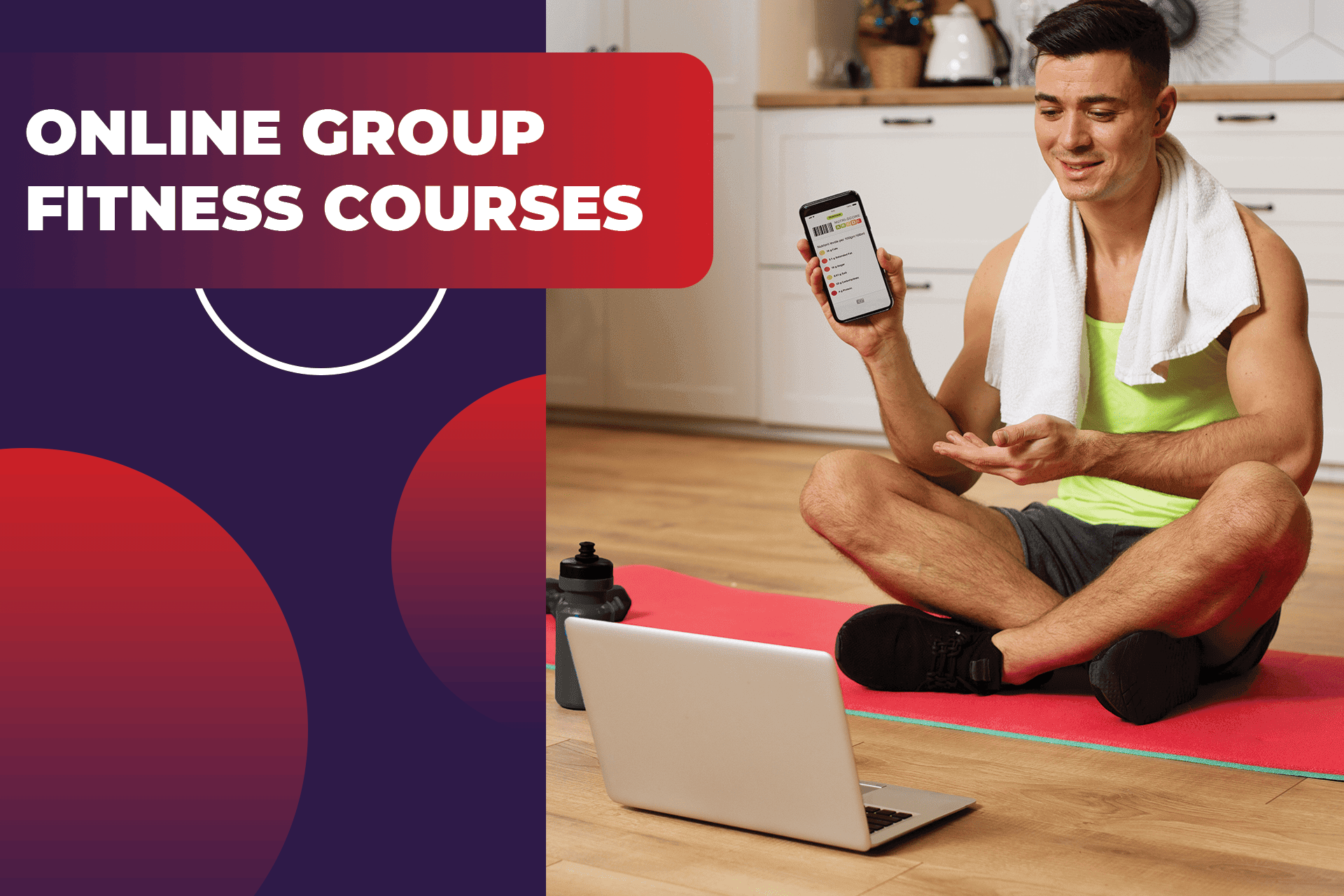 Online group fitness courses