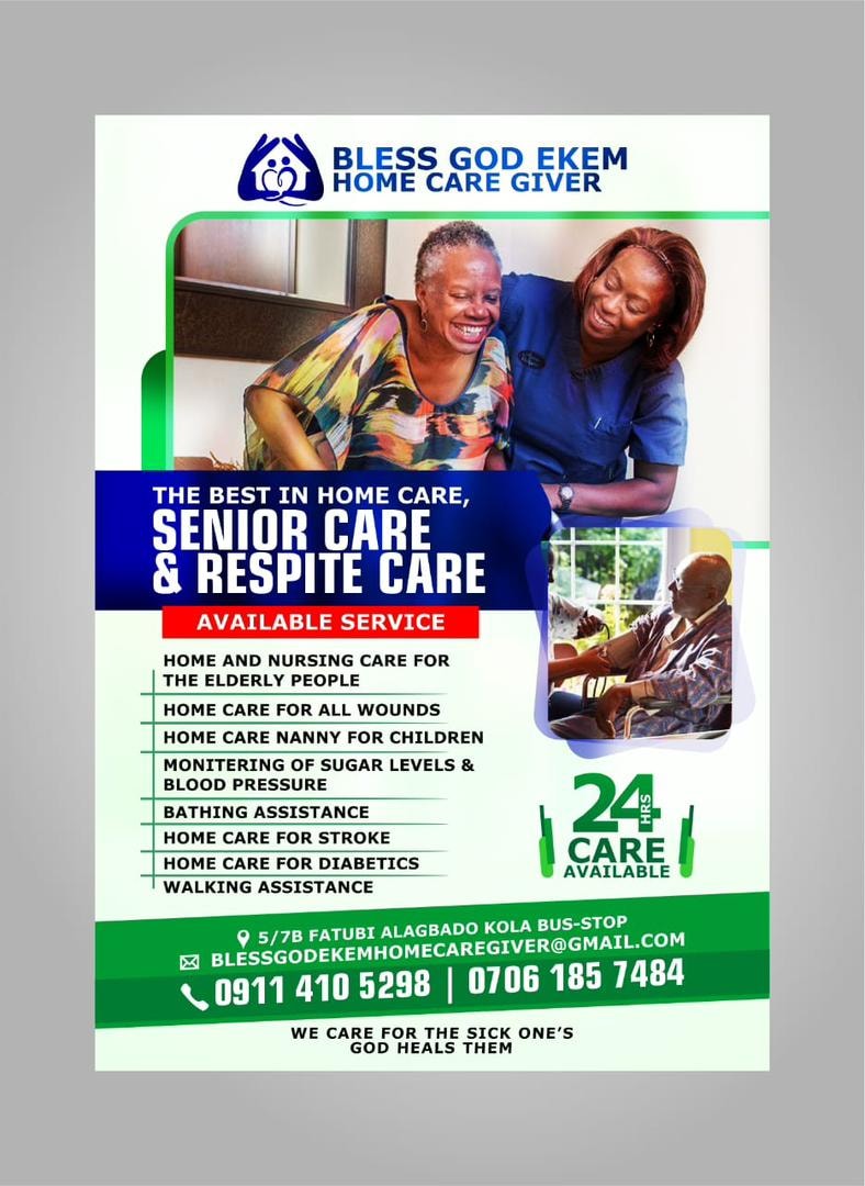 Bless God Ekem Homecare Giver services 