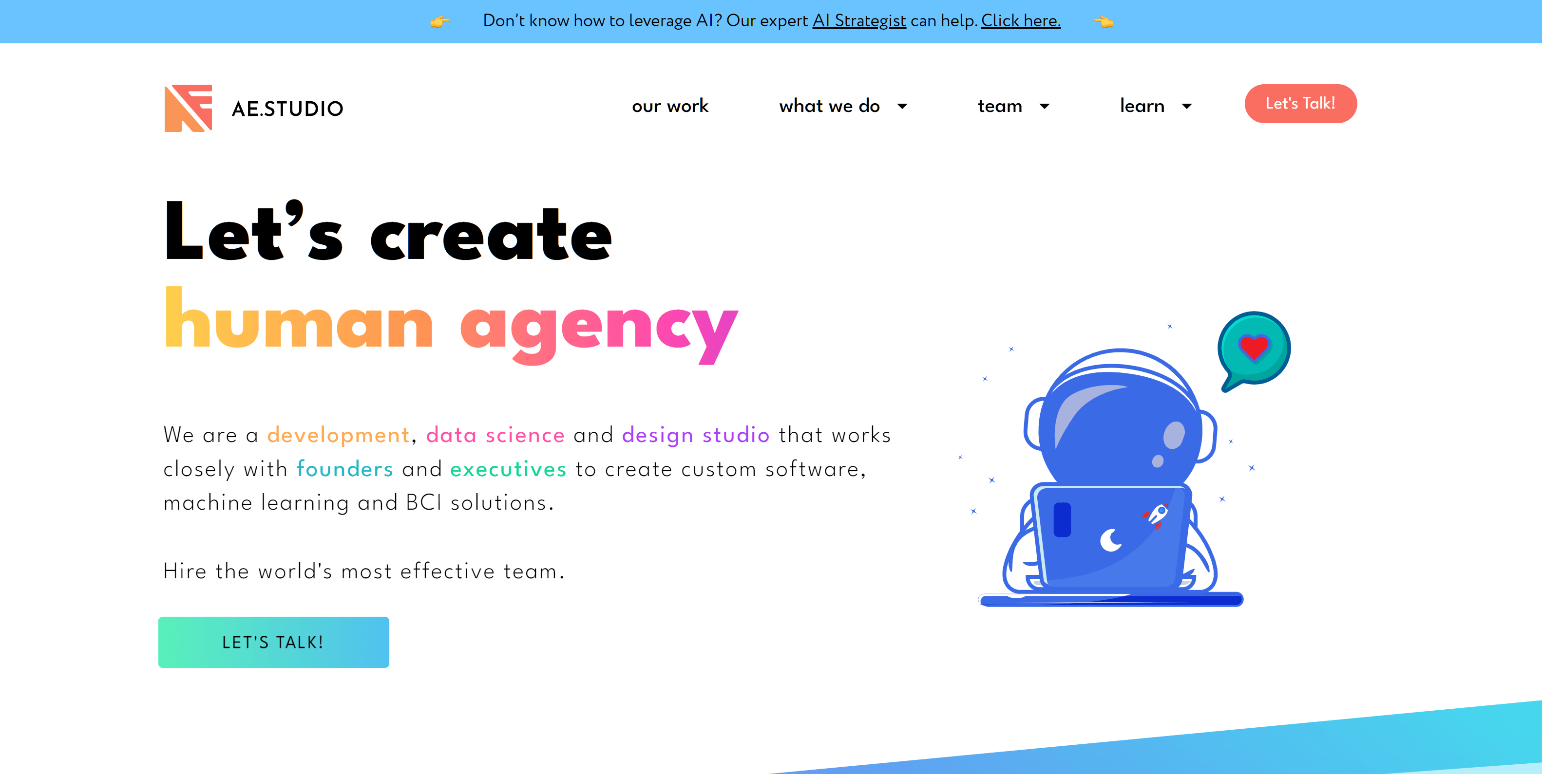 AE Studio: Transforming Ideas into Impactful Software, AI, and BCI Solutions