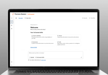 Accomplish more with advanced AI and trusted legal content