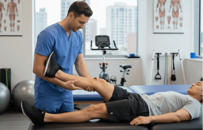 Clinical Evaluation and Combined Rehabilitation at the Clinic