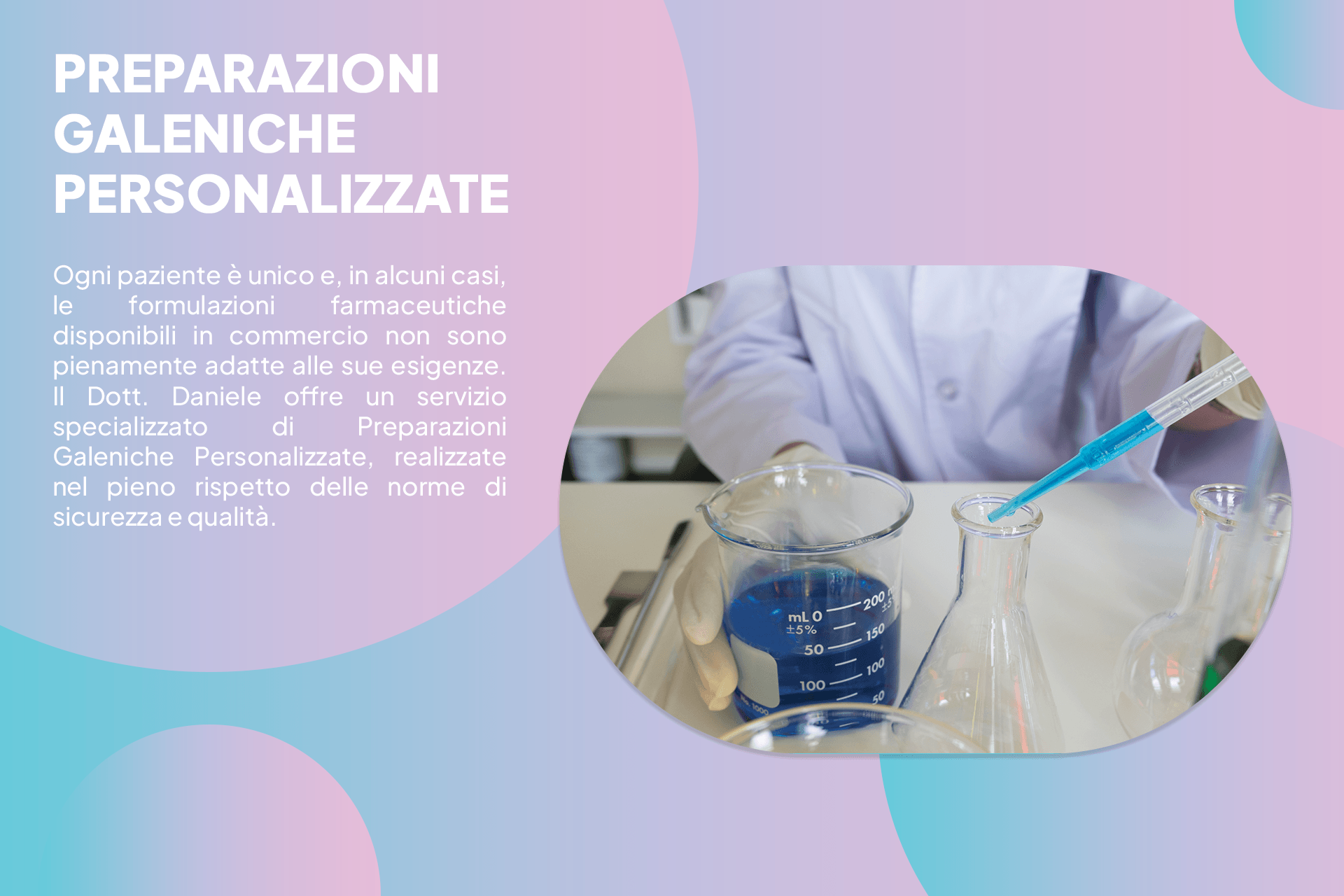 Preparazioni Galeniche su Misura